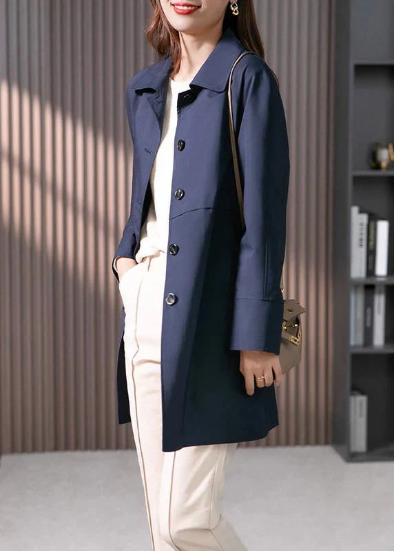 Classic Short Single Breasted Coat for Women - Image 5