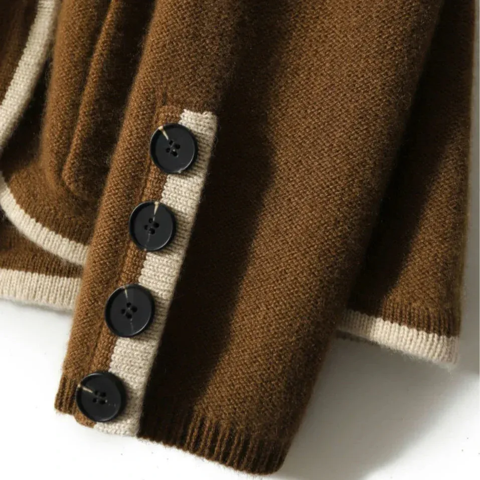Elegant Buttoned Knit Cardigan for Women - Image 4