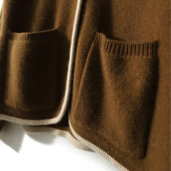 Elegant Buttoned Knit Cardigan for Women - Image 5