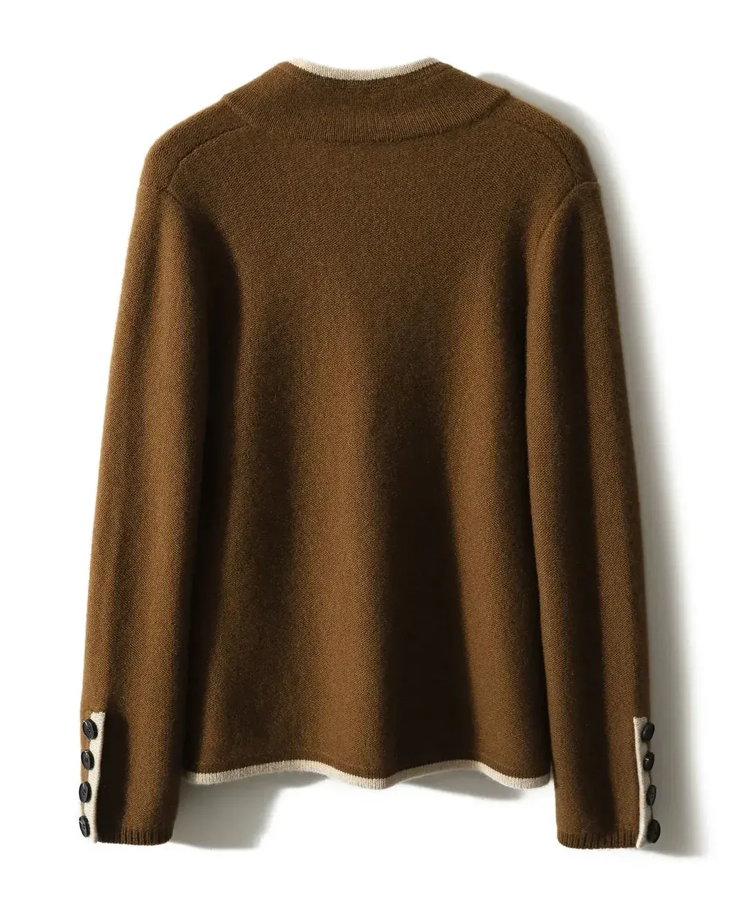 Elegant Buttoned Knit Cardigan for Women - Image 6