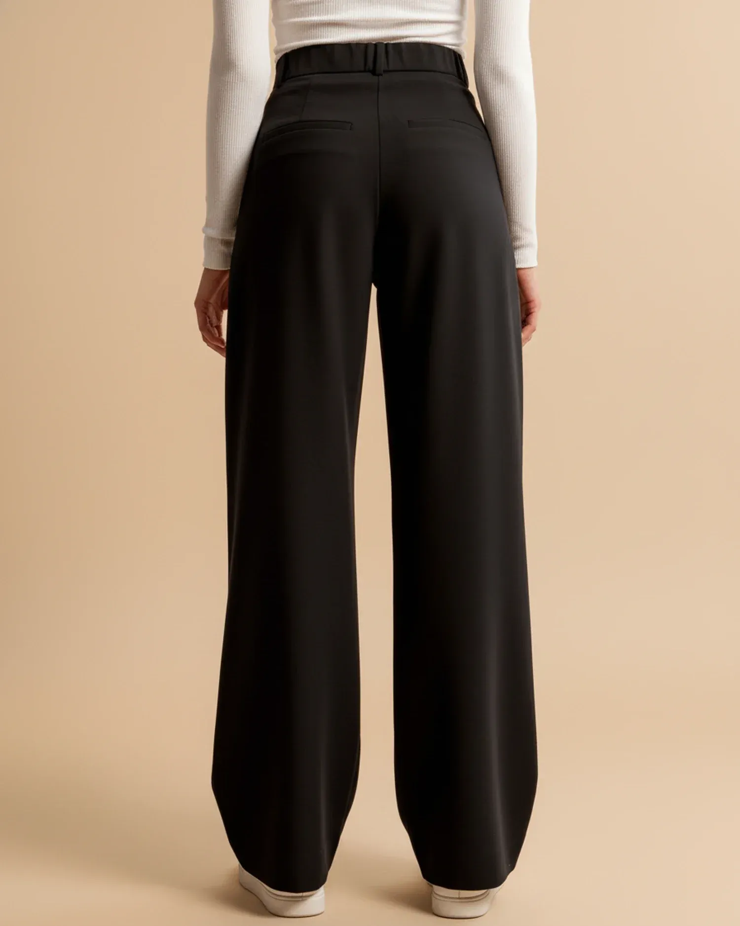 High Waist Wide Leg Trousers for Women - Image 10