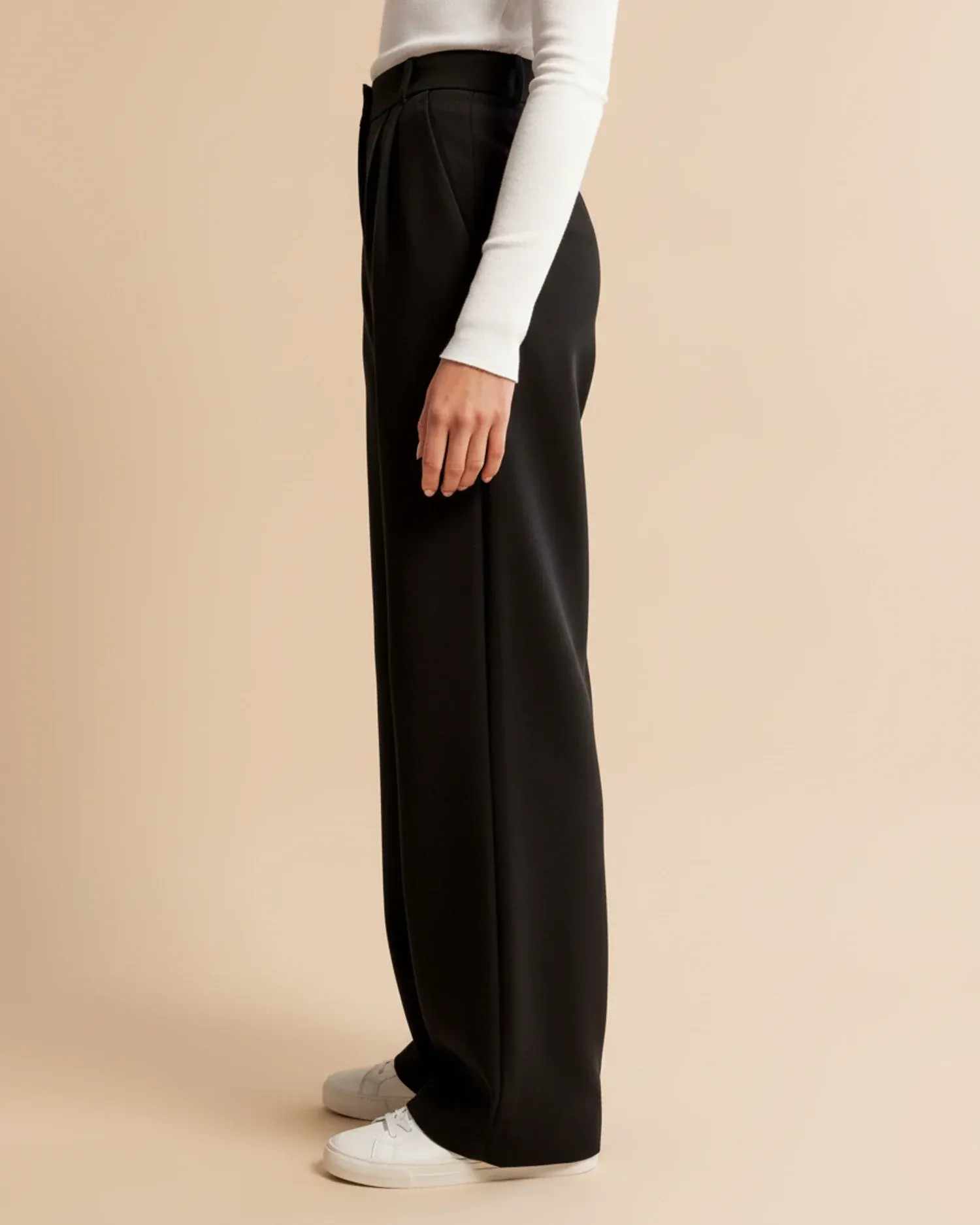 High Waist Wide Leg Trousers for Women - Image 11
