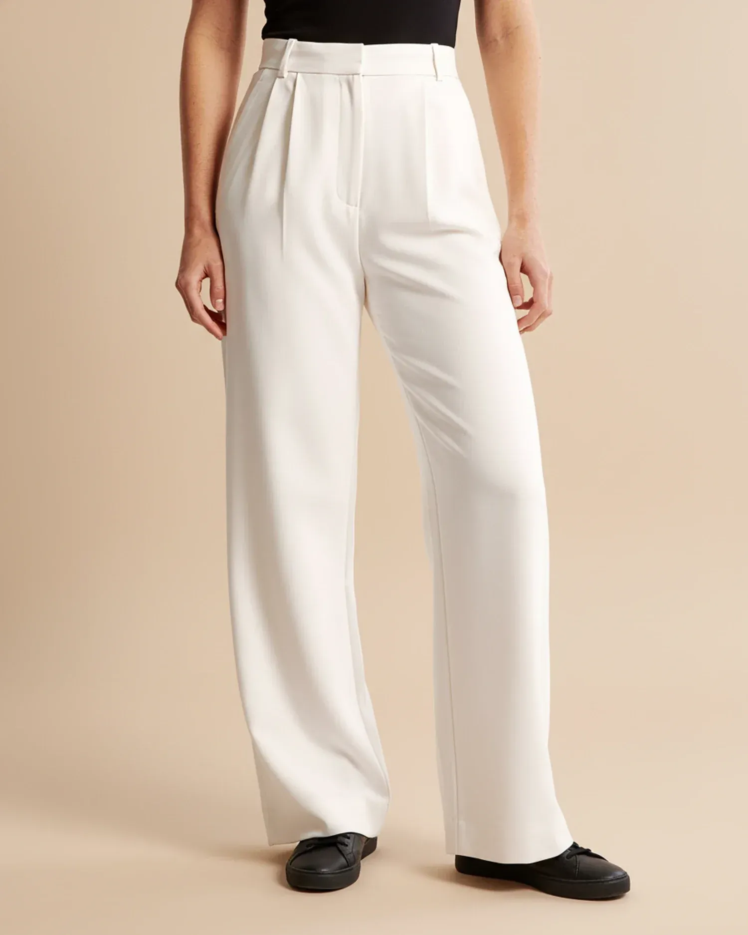 High Waist Wide Leg Trousers for Women - Image 22