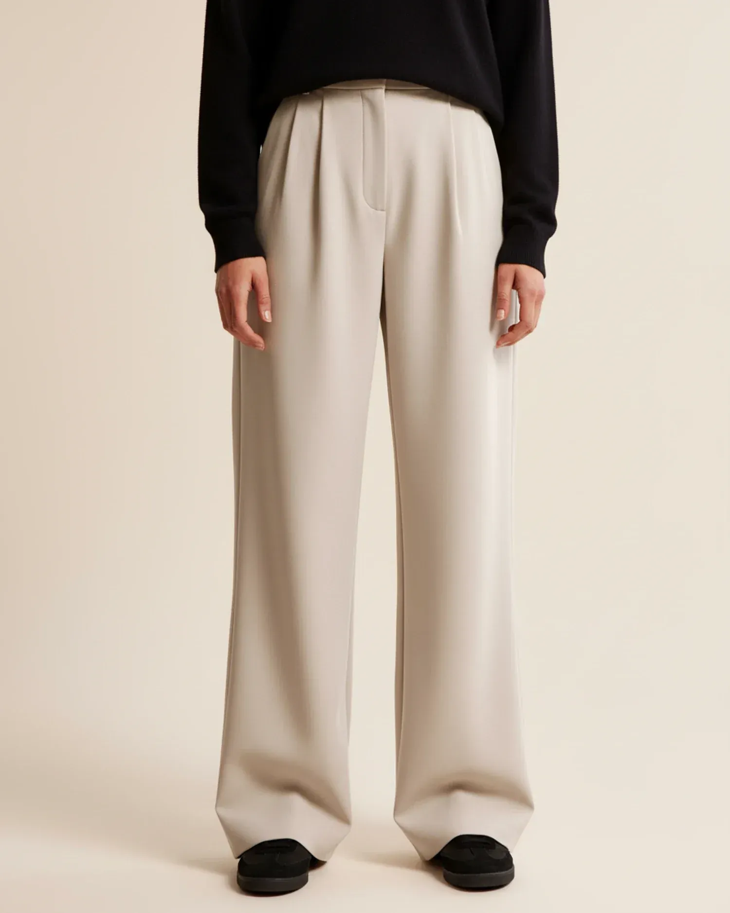 High Waist Wide Leg Trousers for Women - Image 4