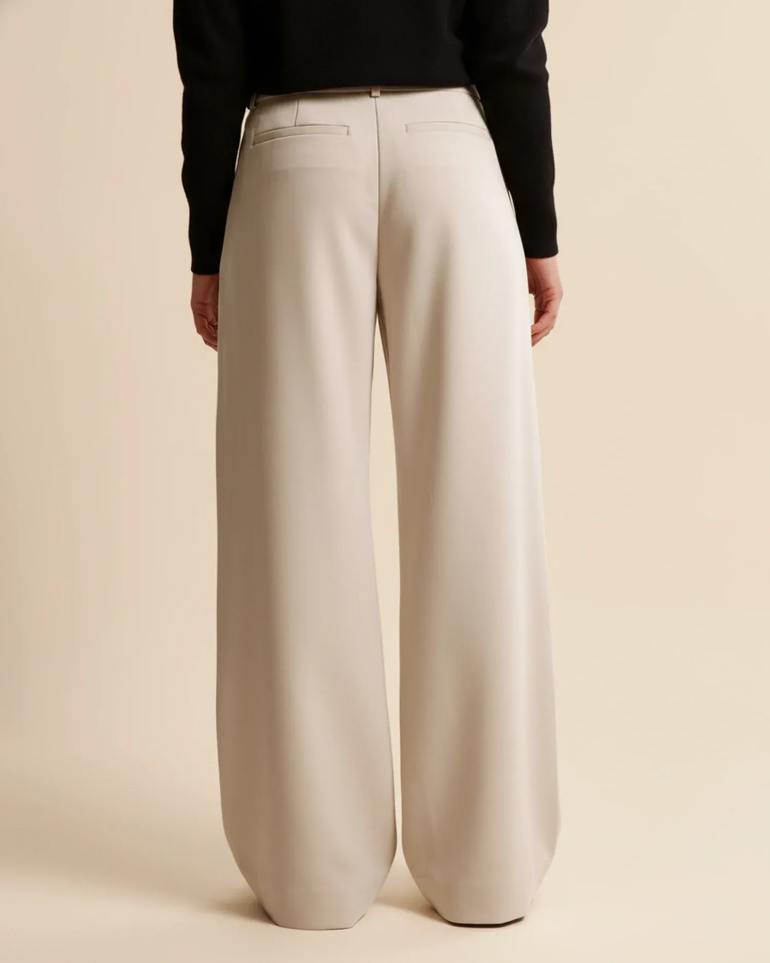 High Waist Wide Leg Trousers for Women - Image 5