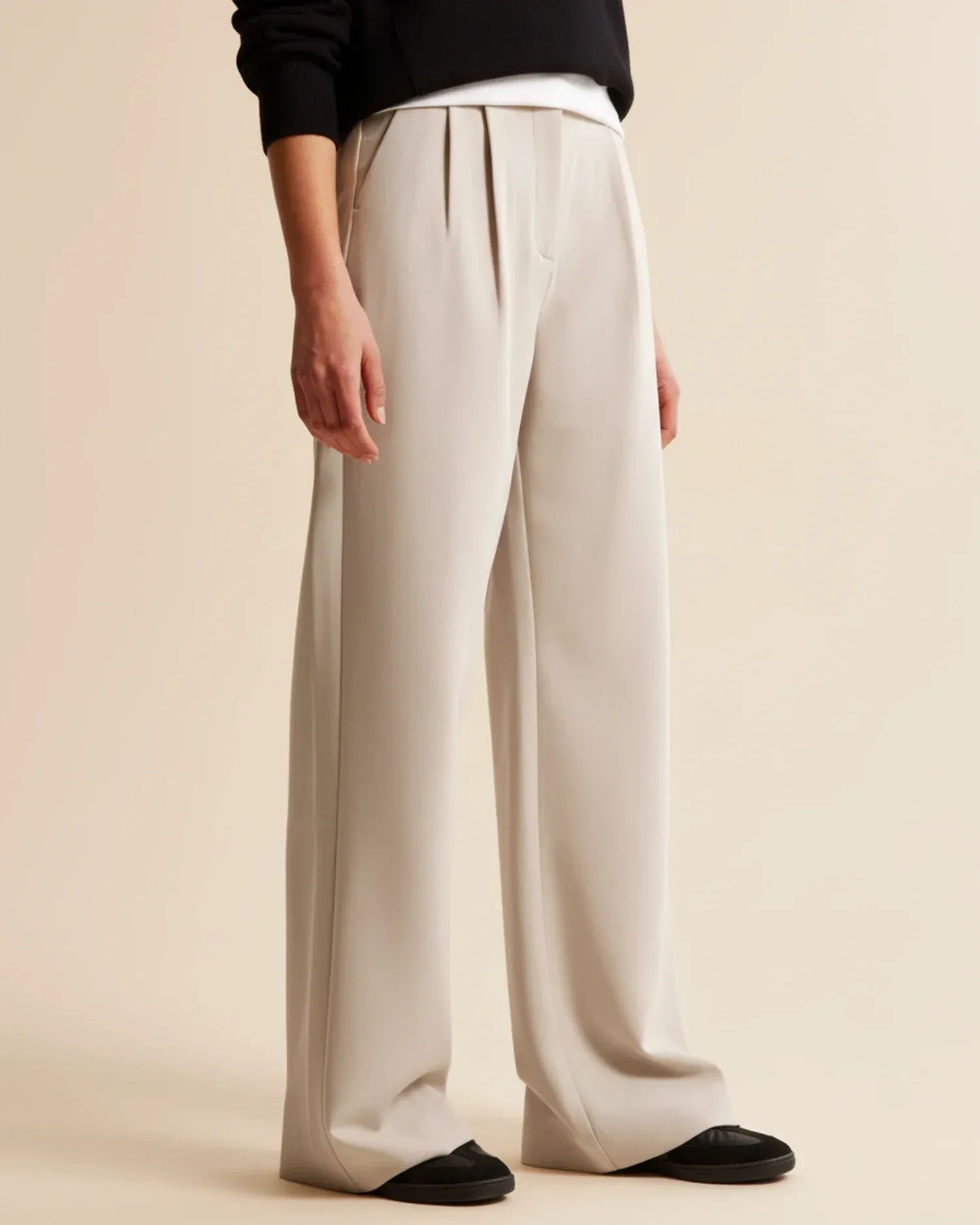 High Waist Wide Leg Trousers for Women - Image 6