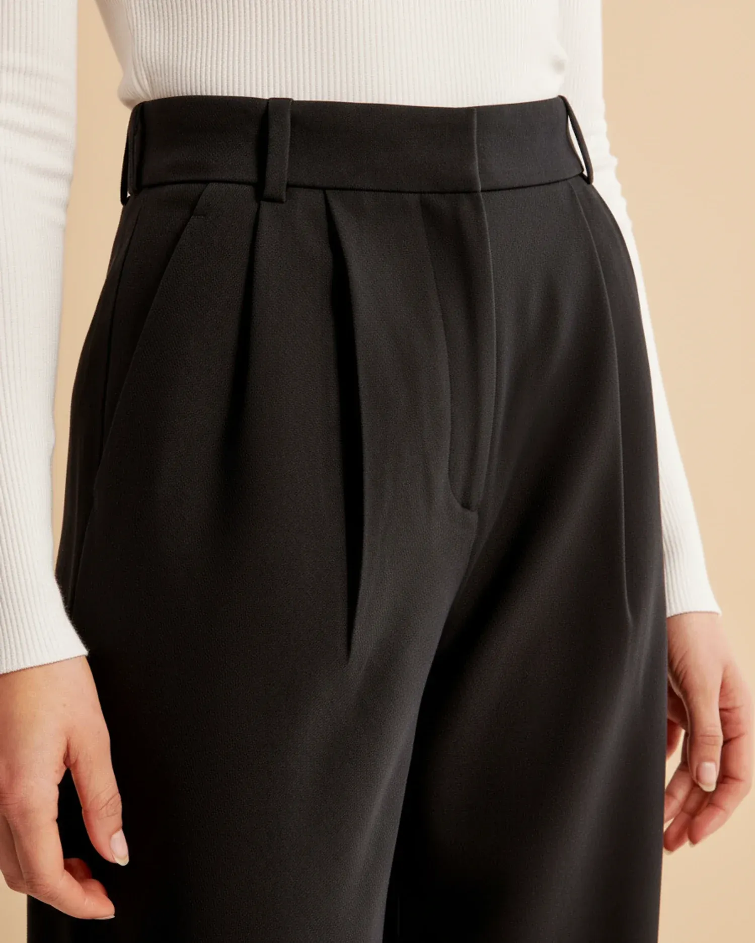 High Waist Wide Leg Trousers for Women - Image 8