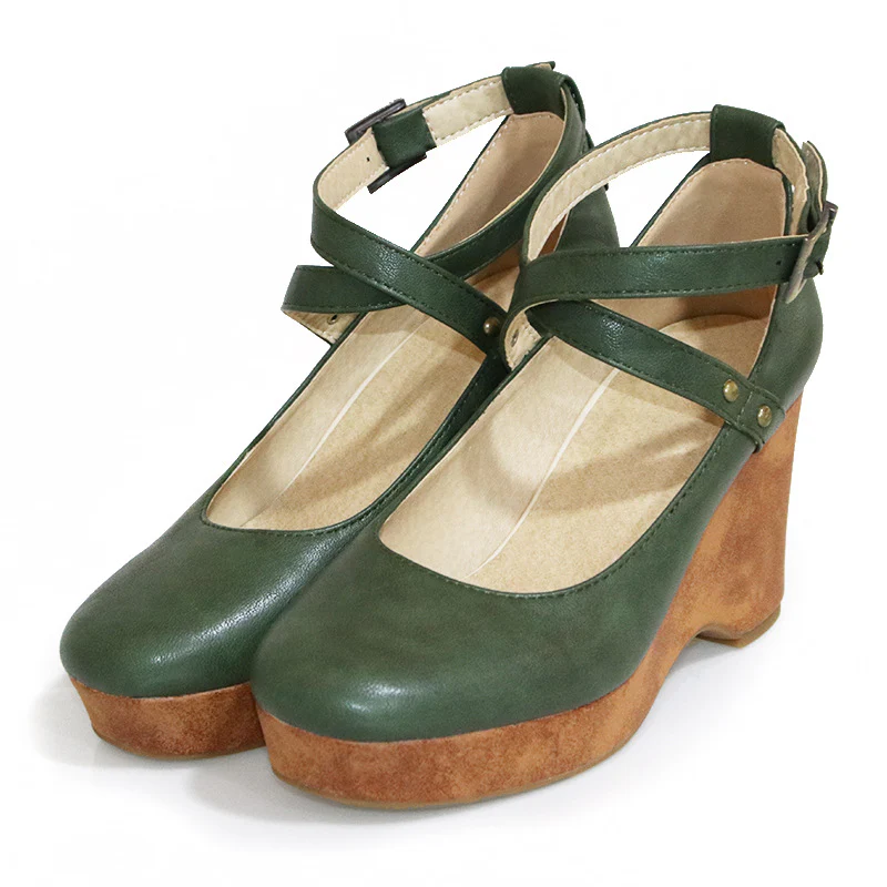 Women’s Closed Toe Chunky Heels - Image 6