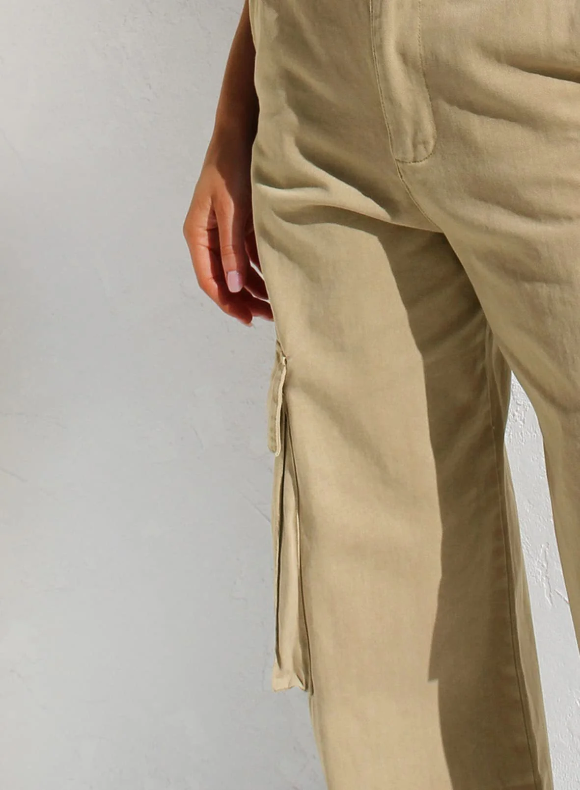Women’s High Waisted Wide Leg Cargo Pants - Image 25