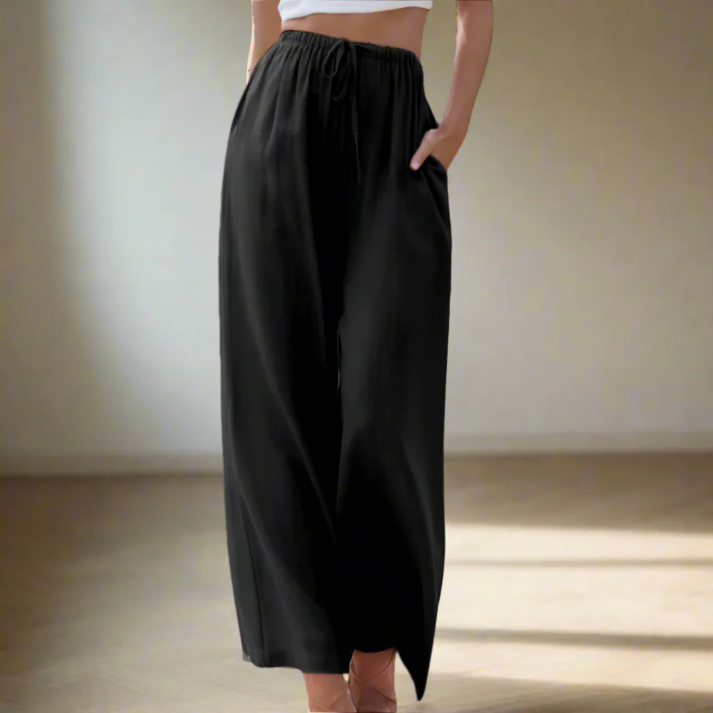 Women's Wide-Leg Summer Comfortable Trousers - Image 3
