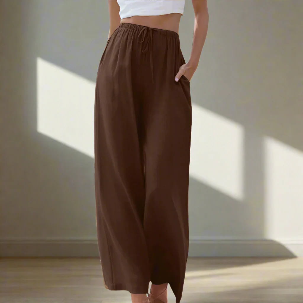 Women's Wide-Leg Summer Comfortable Trousers - Image 5